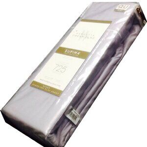 new LAVENDER Wamsutta Dream Zone 725 TC 100% Cotton Oversized QUEEN Flat Sheet